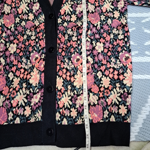 *SOLD* Zara Jacquard Knit Cardigan - Picture 12 of 13